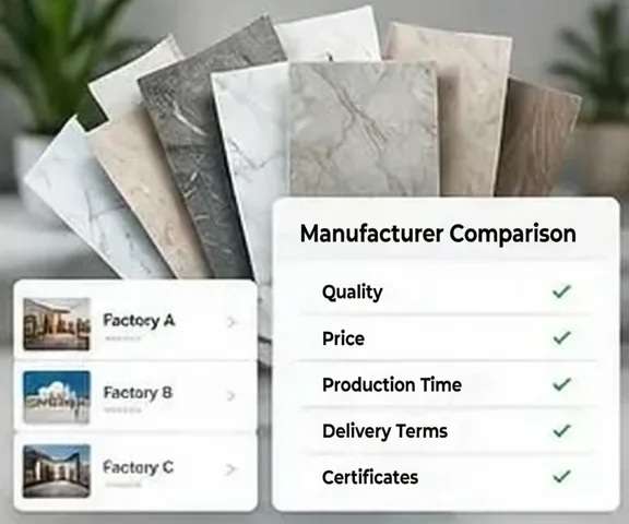 Você compara fabricantes